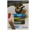 Snacks dental para perros adultos talla grande PRODUCTO ALCAMPO 28 uds. 1080 g.