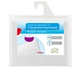 Funda protectora de almohada 75% algodón 25% poliéster, transpirable e impermeable, 80cm. PRODUCTO ALCAMPO.