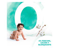 Pañales talla 1, para niños de 2 a 5 kilogramos DODOT Cuidado total 50 uds.