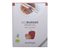 Burger de Seitán, setas shitake y pimientos ecológico AHIMSA 160 g.