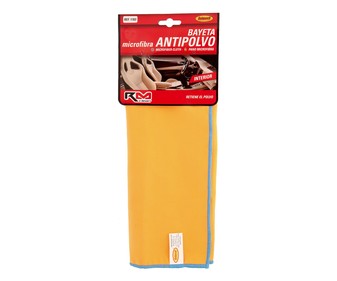 Gamuza de 40 x 40 centímetros, de color amarillo y fabricada en microfibra RM CLEAN. Gamuza de 40 x 40 centímetros, de color amarillo y fabricada en microfibra RM CLEAN.