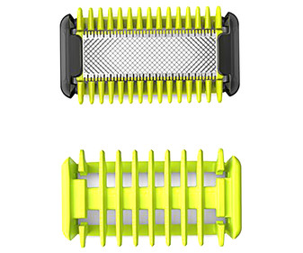 Kit para el cuerpo PHILIPS OneBlade QP610/55, compatible con los mangos OneBlade. Incluye: 1 cuchilla, 1 peine-guía.