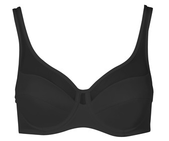 Sujetador con aros DIM Generous, color negro, talla 95C. Sujetador con aros DIM Generous, color negro, talla 95C.