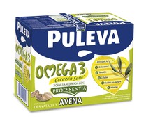 Preparado lacteo desnatado, enriquecido con avena, ácido oleico y Omega 3 PULEVA Omega 3 6 x 1l.
