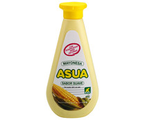 Mayonesa sabor suave con aceite de maíz ASUA bote de 450 g.