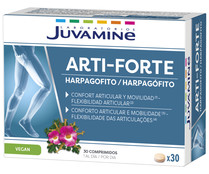 Complemento alimenticio para fortalecer las articulaciones JUVAMINE Arti-Forte 30 comprimidos.