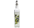 Aceitera de vidrio decorada con tapón vertedor, 0,5 litros Renova QUID.