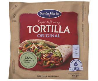 Tortillas mejicanas SANTA MARÍA 371 g. Tortillas mejicanas SANTA MARÍA 371 g.