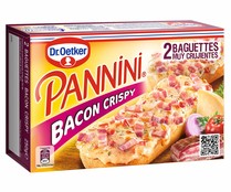 Pannini de bacon crujiente DR. OETKER 2 x 125 g.