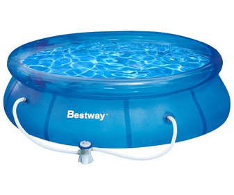 Piscina autoportante redonda 3,05x0,7m. con depuradora 1249 litros/hora, Fast Set BESTWAY. Piscina autoportante redonda 3,05x0,7m. con depuradora 1249 litros/hora, Fast Set BESTWAY.