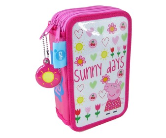 Estuche triple PeppaPig Estuche triple PeppaPig