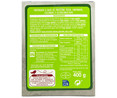 Escalope empanado y congelado a base de proteína de trigo PRODUCTO ALCAMPO 400 g.