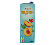 Néctar de melocotón light PRODUCTO ALCAMPO brick de 1,5 L.