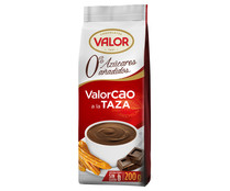 Cacao a la taza sin azúcar VALOR 200 g.