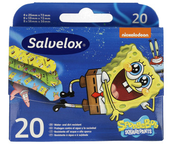 Apósitos de Bob Esponja 20 uds. Apósitos de Bob Esponja 20 uds.