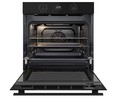 Horno multifunción WHIRLPOOL OMR58HU1B negro, Hidrolítico, capacidad: 71L, A+, A: 59,5cm, H: 59,5cm, F: 55,1cm.