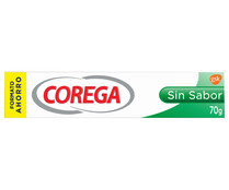 Crema fijadora para prótesis dentales, sin sabor y con fijación fuerte COREGA 70 ml.