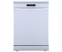 Lavavajillas HISENSE HS622E10W, capacidad 13 servicios, clasificación energética E, H: 84,5cm, A: 59,8cm, F: 60cm.