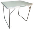 Mesa de camping plegable para 4 personas, 60x80cm. 70cm de alto, CUP'S ALCAMPO.