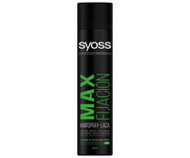 Laca de pelo ultra-fuerte (5) de secado rápido SYOSS Max fijación 400 ml.