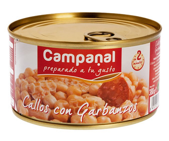 Callos con garbanzos CAMPANAL 380 gr. Callos con garbanzos CAMPANAL 380 gr.