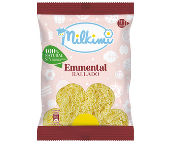 Queso rallado Emmental MILKIMI 150 g. Queso rallado Emmental MILKIMI 150 g.