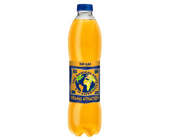 Refresco de naranja botella de 1 litro Refresco de naranja botella de 1 litro
