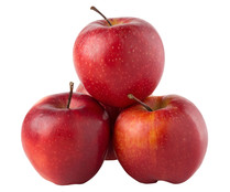 Manzanas rojas de agricultura ecológica IBERECO Bandeja de 700 g.
