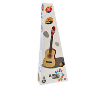 Guitarra infantil de madera de 76 centímetros, ONE TWO FUN ALCAMPO.