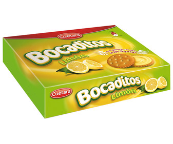 Galletas rellenas de limón 450 gramos Galletas rellenas de limón 450 gramos