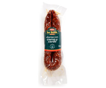 Chorizo con ciervo y cerdo, ahumado con leña de Roble LA UNIÓN 280 g.