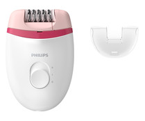 Depiladora PHILIPS Satinelle Essential BRE235/00, uso con cable, 2 velocidades, cabezal sensible.