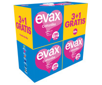 Compresas normales con alas EVAX Cottonlike 4 x 16 uds.