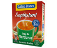 Sopa de verduras con picatostes SOPINSTANT de GALLINA BLANCA 3 uds. x 17 g.