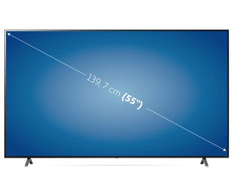 Televisión 165,1 cm (65") LED LG 65NANO756 4K, HDR 10 PRO, SMART TV, WIFI, BLUETOOTH, TDT T2, USB reproductor y grabador, 3HDMI, 2300HZ.