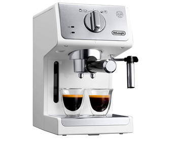 Cafetera espresso DELONGHI Active Line ECP33.21.W, presión 15 bar, molido o monodosis, depósito 1,1L, calienta tazas. Cafetera espresso DELONGHI Active Line ECP33.21.W, presión 15 bar, molido o monodosis, depósito 1,1L, calienta tazas.