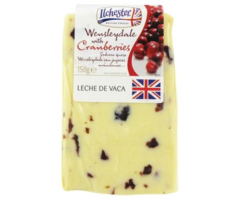 Queso de vaca con arándanos 150 gramos Queso de vaca con arándanos 150 gramos