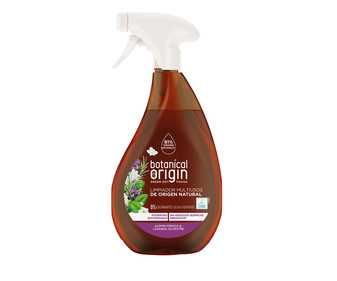 Limpiador multiusos de Jazmín fresco & lavanda silvestre, origen natural  500 ml.