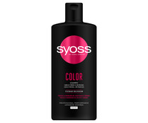 Champú protector para cabellos teñidos o con mechas SYOSS Color 440 ml.