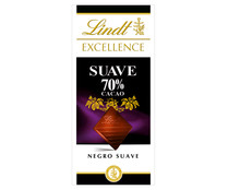 Chocolate negro 70% suave LINDT EXCELLENCE 100 g.