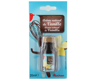 Aroma de vainilla natural PRODUCTO ALCAMPO 20 ml. Aroma de vainilla natural PRODUCTO ALCAMPO 20 ml.
