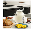 Hervidor de agua WESTINGHOUSE WKWKH148WH crema vintage, 1,7L, 2200W.