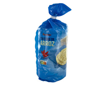 Tortitas de arroz AUCHAN 130 gramos. Tortitas de arroz AUCHAN 130 gramos.