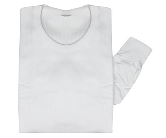 Camiseta interior de manga larga ABANDERADO Thermal, color blanco, talla XXL.