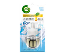 Recambio ambientador eléctrico aroma frescor ropa limpia de Flor AIR WICK ESSENTIAL OILS 19 ml.