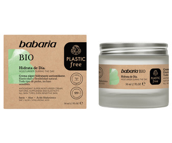 Crema de día super hidratante y antioxidante BABARIA Bio 50 ml. Crema de día super hidratante y antioxidante BABARIA Bio 50 ml.
