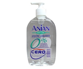 Jabón de manos líquido 500 mililitros Jabón de manos líquido 500 mililitros