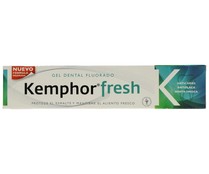 Pasta de dientes con textua gel y sabor a menta KEMPHOR Fresh 75 ml.