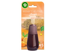 Ambientador difusor de aceites esenciales Explosión Cítrica- Recambio AIR WICK ESSENTIAL MIST 20 ml.