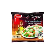 Bolsa de verduras cuatro estaciones al vapor FINDUS 400 g.